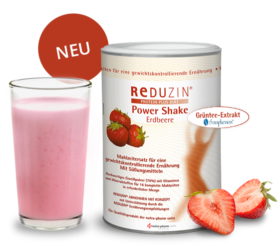 Reduzin Power Shake Erdbeere